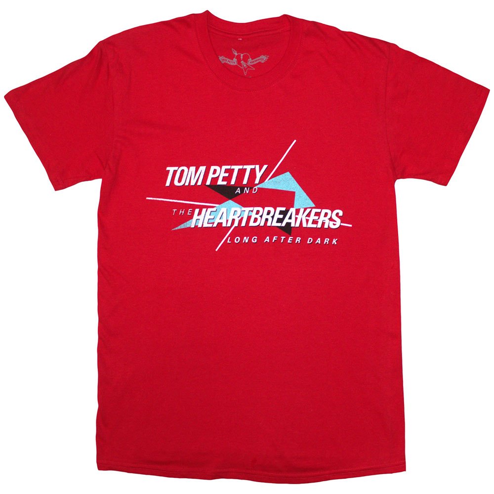 Tom Petty And The Heartbreakers - Long After Dark Heren Tshirt - Rood
